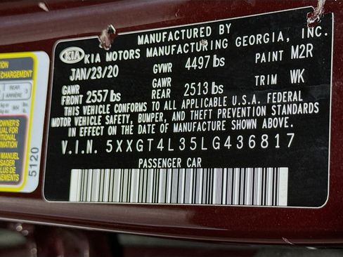 Used 2020 Kia Optima LX image 39