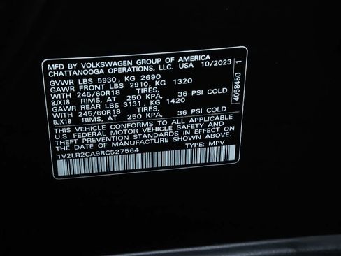 Used 2024 Volkswagen Atlas SE AWD/4WD image 20