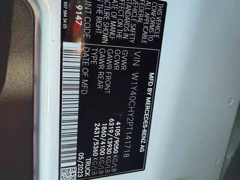 Used 2023 Mercedes-Benz Sprinter 2500 image 19