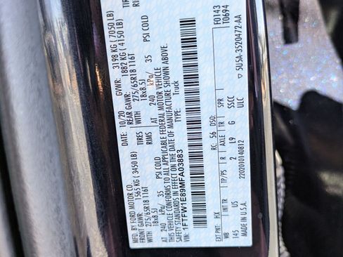 Certified 2021 Ford F150 XLT w/ Equipment Group 301A Mid AWD/4WD image 34