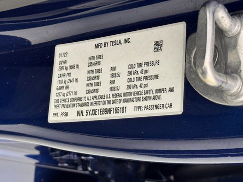 Used 2022 Tesla Model 3 Long Range image 47