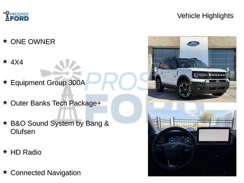 Used 2025 Ford Bronco Sport Outer Banks w/ Outer Banks Tech Package+ AWD/4WD image 5