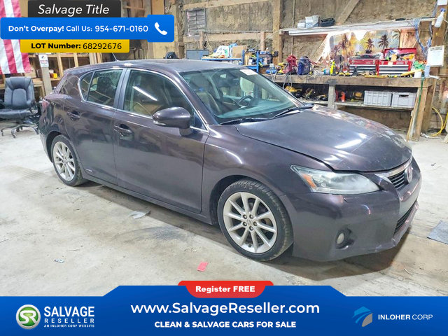 Used 2012 Lexus CT 200h Premium w/ Premium Audio Pkg FWD image 5