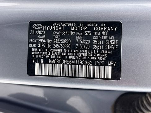 Used 2021 Hyundai Palisade Limited image 41