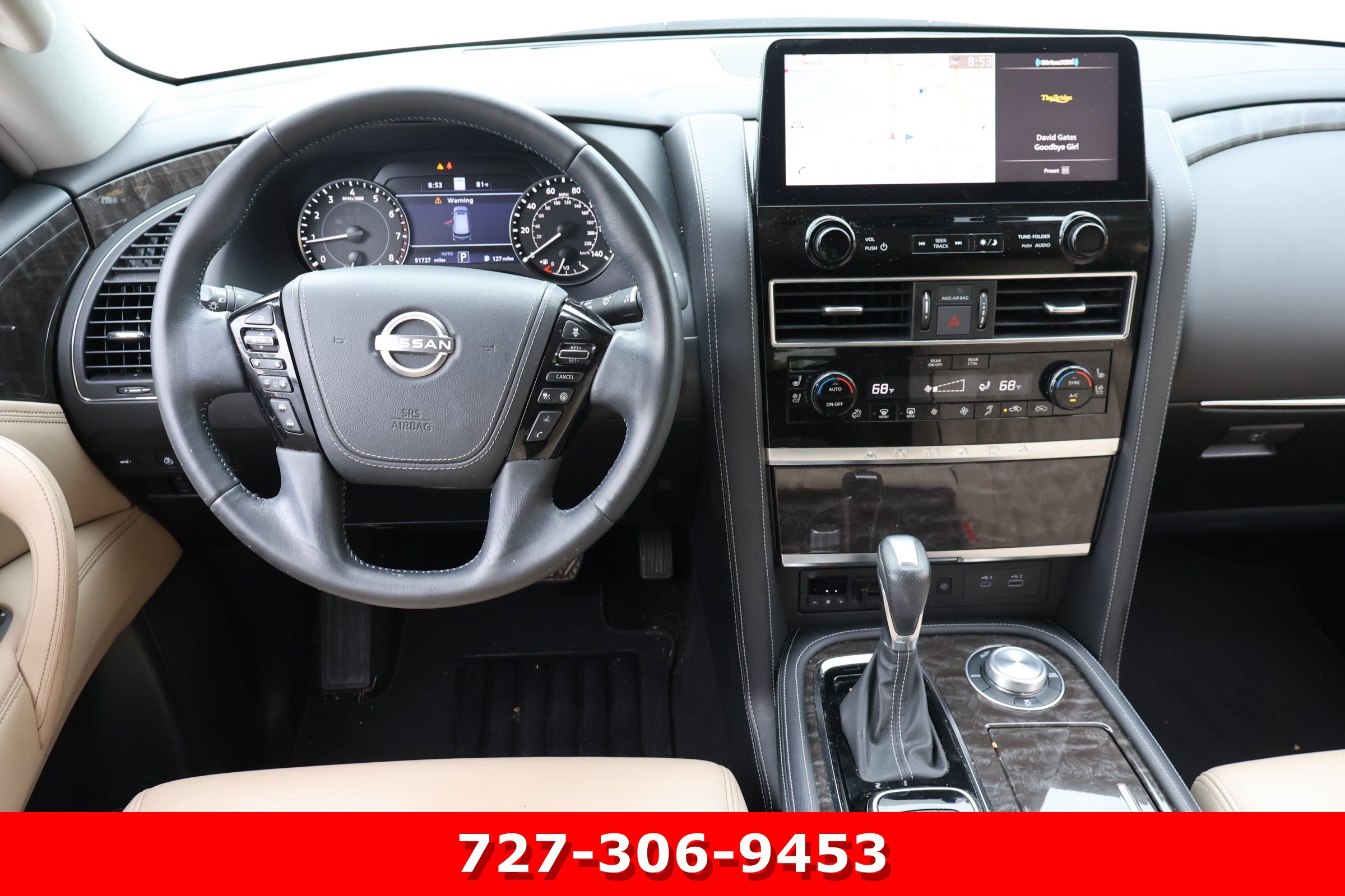 Used 2023 Nissan Armada Platinum w/ Captain's Chairs Package AWD/4WD image 18
