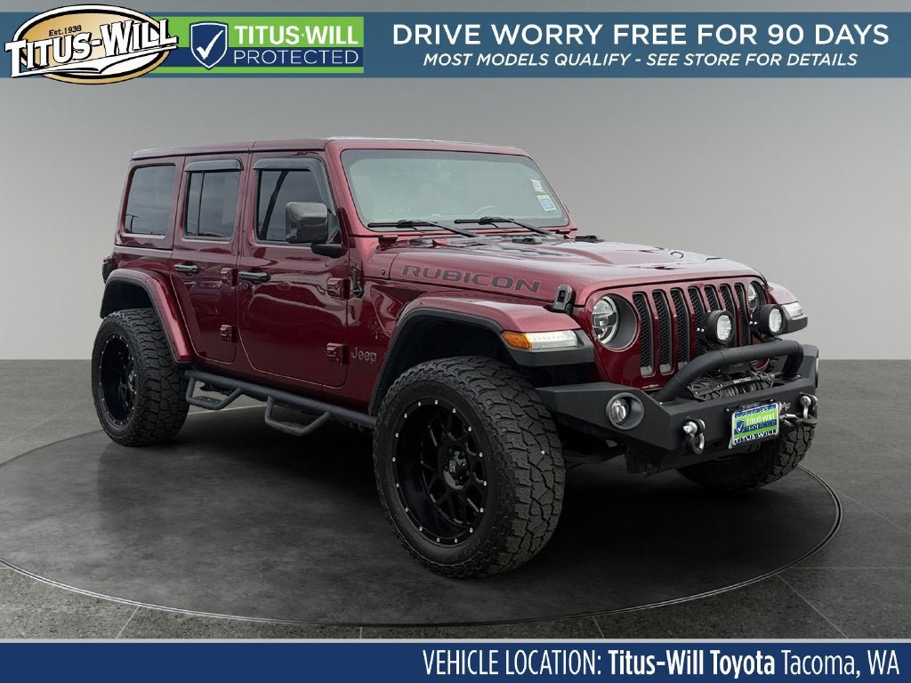 Used 2021 Jeep Wrangler Unlimited Rubicon AWD/4WD image 1