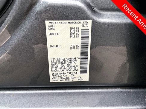 Used 2020 Nissan Altima 2.5 S image 19