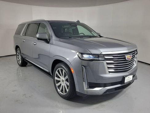 Certified 2021 Cadillac Escalade ESV Premium Luxury Platinum RWD image 1