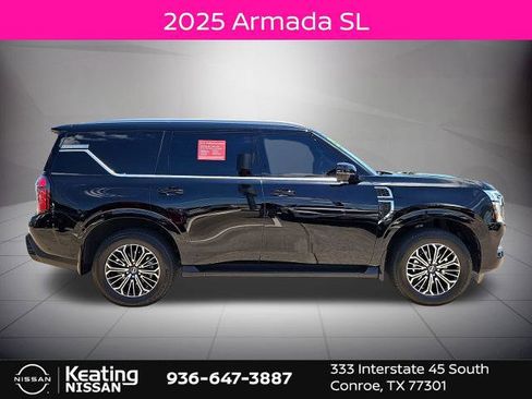 Certified 2025 Nissan Armada SL w/ Captain's Chari Seat Package AWD/4WD image 2