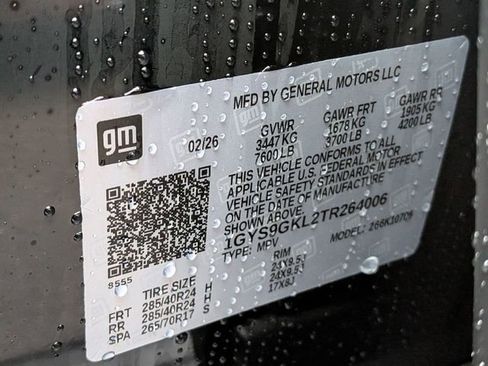 New 2026 Cadillac Escalade Platinum Sport w/ LPO, ONYX Package image 30