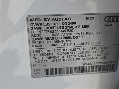 Used 2021 Audi Q5 2.0T Premium Plus w/ Premium Plus Package AWD/4WD image 39