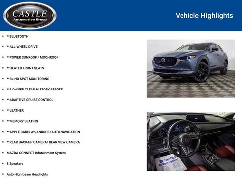 Used 2023 MAZDA CX-30 AWD 2.5 S w/ Preferred Package image 3