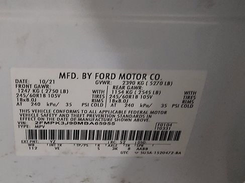 Used 2021 Ford Edge SEL w/ Convenience Package FWD image 33
