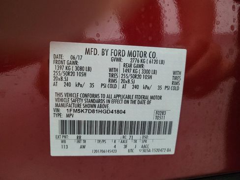 Used 2017 Ford Explorer XLT FWD image 33