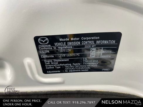 New 2026 MAZDA MAZDA3 2.5 Turbo Sedan w/Premium Plus image 53