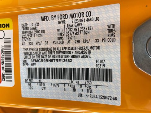 New 2026 Ford Bronco Sport Big Bend w/ Convenience Package AWD/4WD image 45