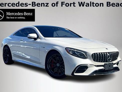 Used 2020 Mercedes-Benz S 63 AMG 4MATIC Coupe w/ Driver Assistance Package image 1