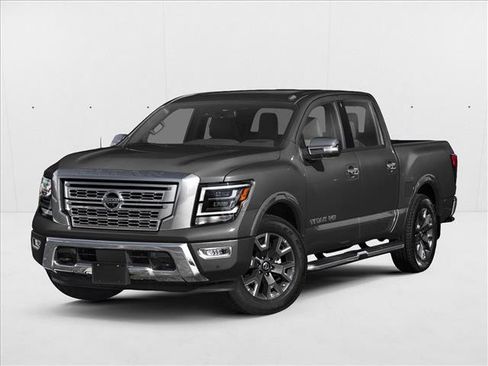 Used 2021 Nissan Titan Platinum Reserve w/ Moonroof Package AWD/4WD image 1