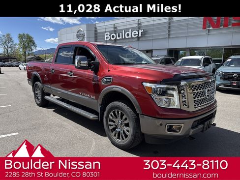 Used 2018 Nissan Titan Platinum Reserve w/ Platinum Utility Package image 1