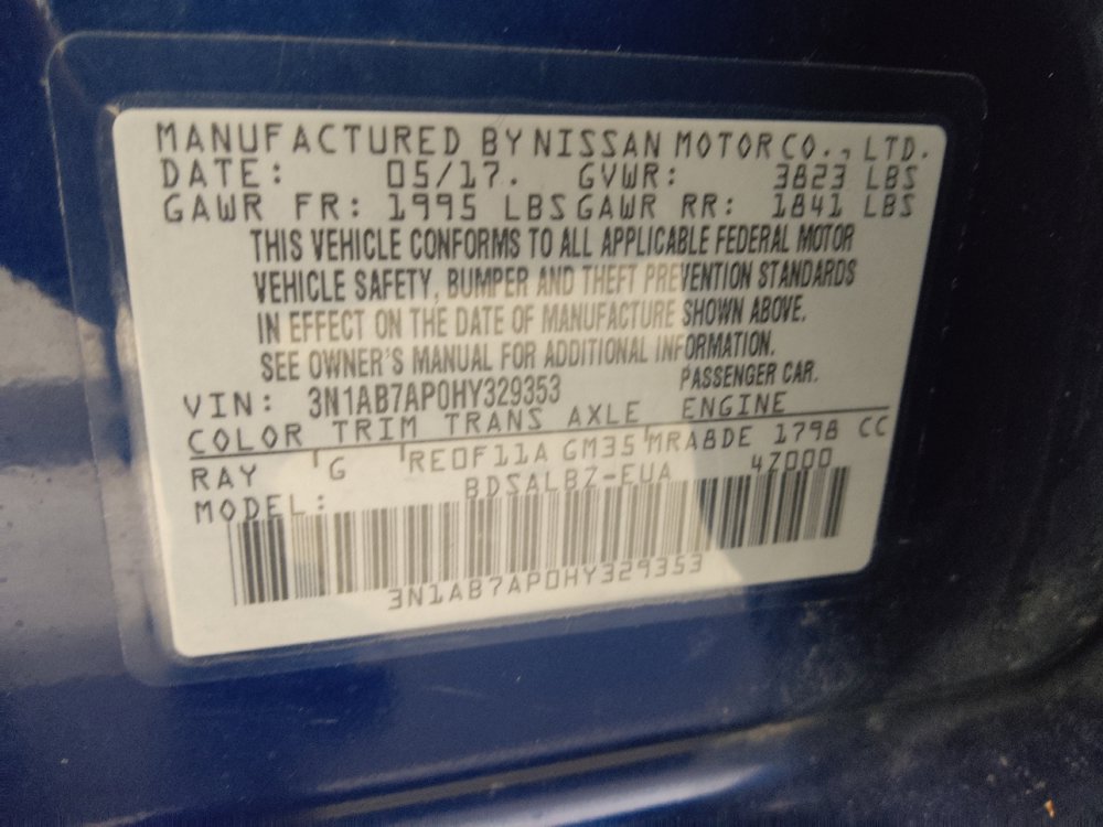 Used 2017 Nissan Sentra S FWD image 33
