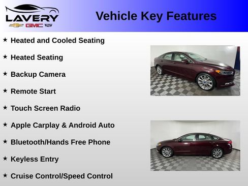 Used 2017 Ford Fusion Platinum FWD image 2