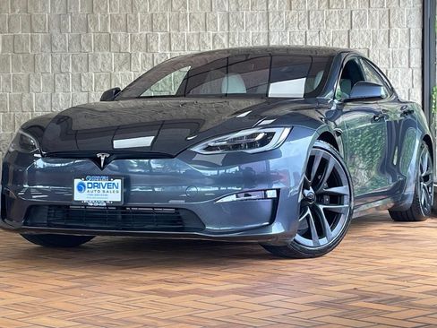 Used 2021 Tesla Model S Plaid AWD/4WD image 2