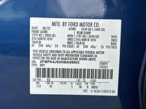 Used 2022 Ford Edge SEL w/ Convenience Package AWD/4WD image 36