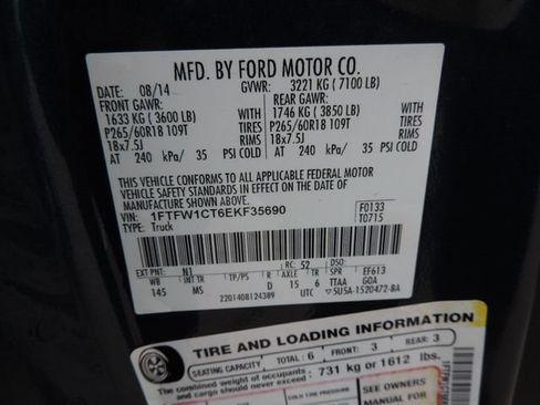 Used 2014 Ford F150 XLT w/ Equipment Group 302A Luxury image 20