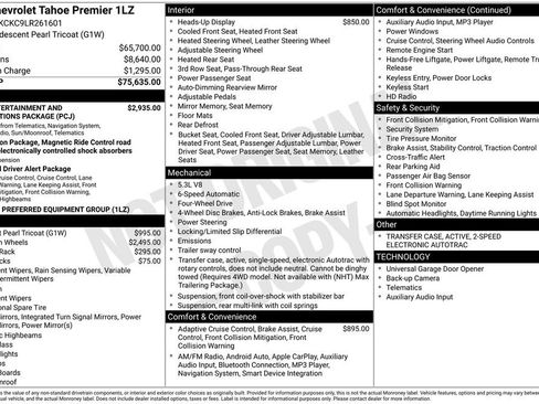 Used 2020 Chevrolet Tahoe Premier image 26