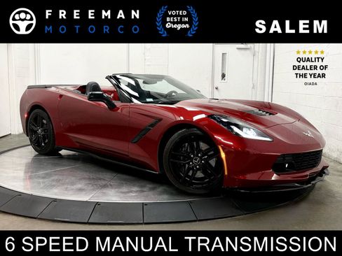 Used 2014 Chevrolet Corvette Stingray Convertible w/ 3LT Preferred Equipment Group RWD image 1