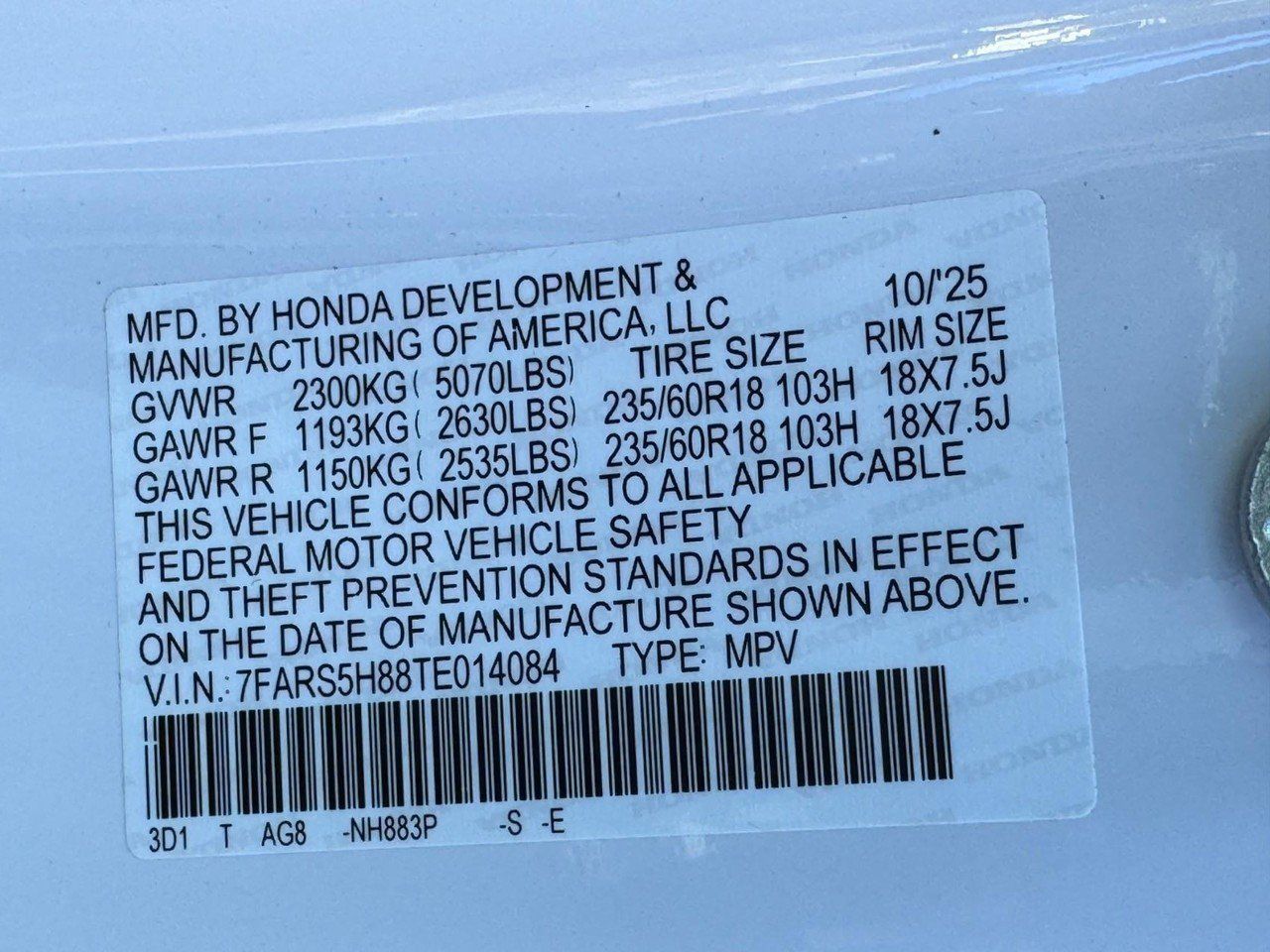Certified 2026 Honda CR-V Sport-L image 27