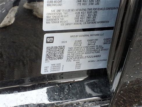 New 2026 Chevrolet Silverado 1500 RST w/ All Star Edition Plus image 34