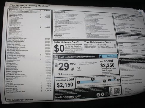 Used 2026 BMW X3 xDrive30 image 24