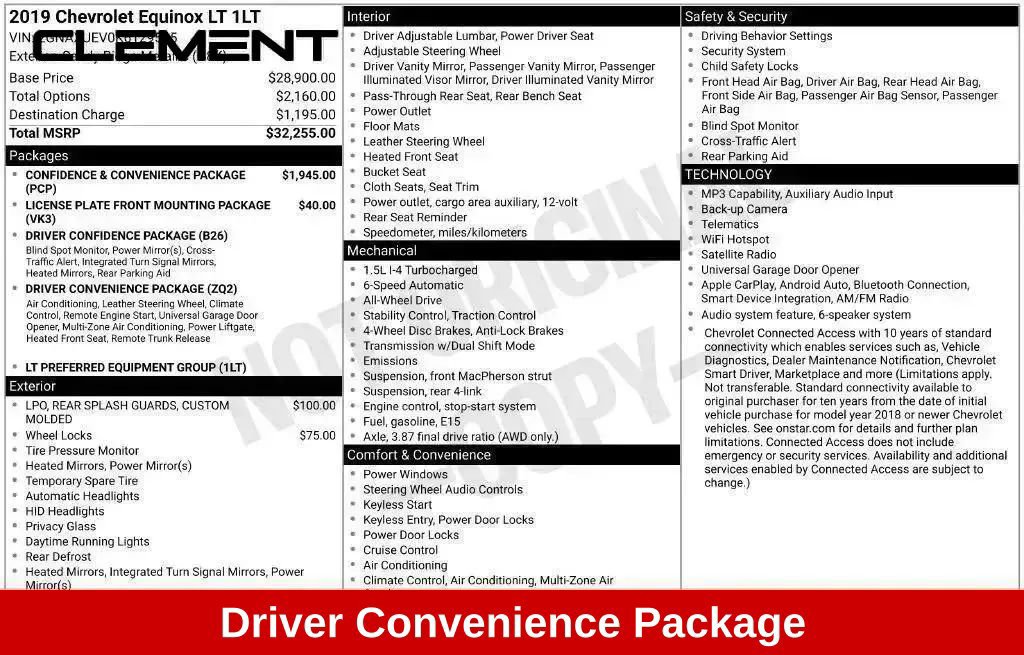Used 2019 Chevrolet Equinox LT AWD/4WD image 15