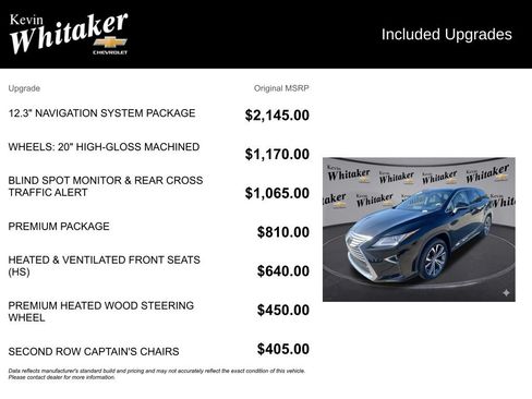 Used 2019 Lexus RX 350L FWD image 36