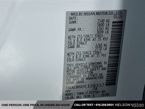 New 2026 Nissan Murano Platinum AWD/4WD image 34