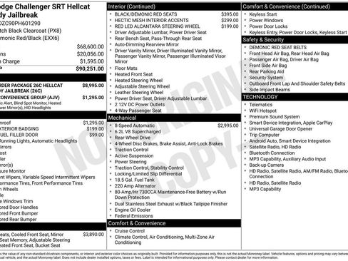 Used 2023 Dodge Challenger SRT Hellcat RWD image 30