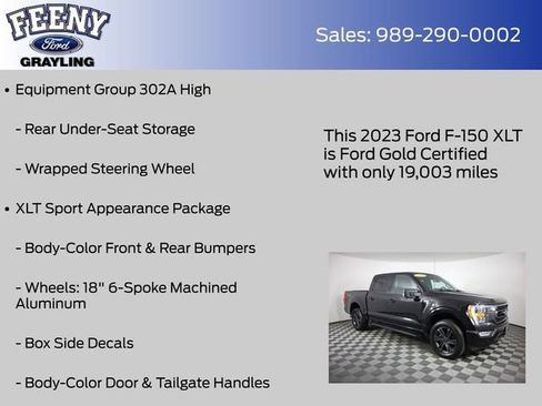 Used 2023 Ford F150 XLT w/ Equipment Group 302A High AWD/4WD image 20