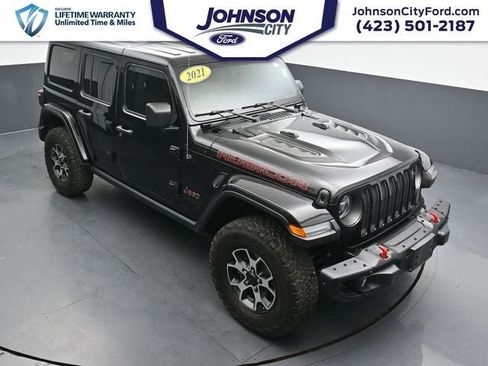 Used 2021 Jeep Wrangler Unlimited Rubicon w/ Dual Top Group AWD/4WD image 1