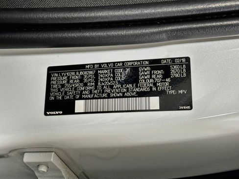 Used 2018 Volvo XC60 T5 Inscription w/ Convenience Package AWD/4WD image 29