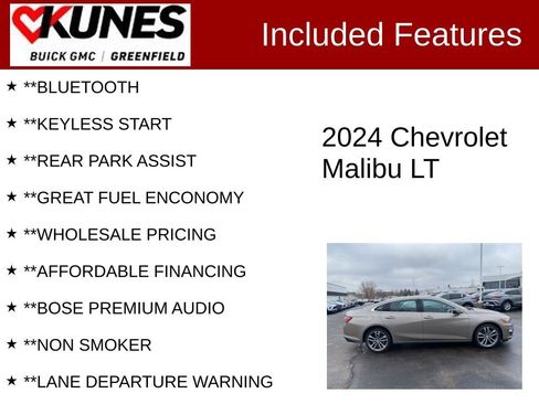 Used 2024 Chevrolet Malibu LT image 3
