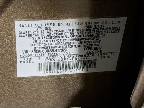 Used 2025 Nissan Kicks SR w/ Illumination Package AWD/4WD image 29