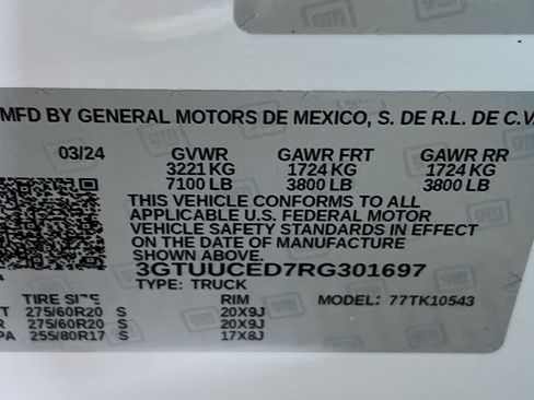 Used 2024 GMC Sierra 1500 Elevation AWD/4WD image 27