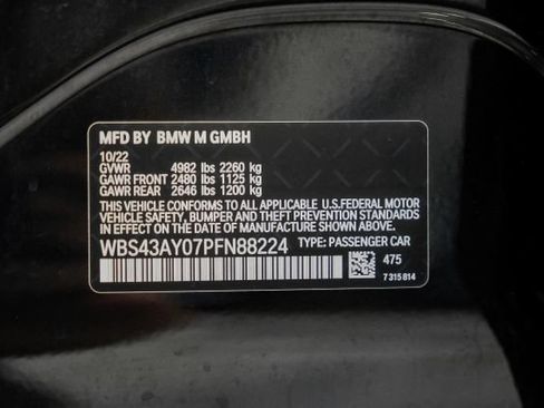 Used 2023 BMW M3 Competition AWD/4WD image 83