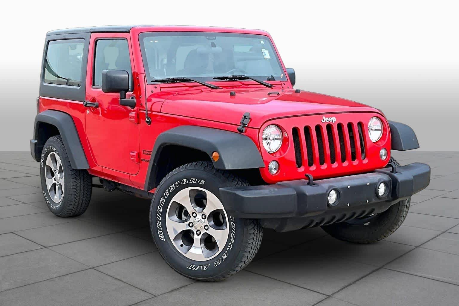 Used 2016 Jeep Wrangler Sport w/ Connectivity Group AWD/4WD image 3
