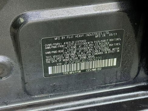 Used 2013 Subaru Crosstrek 2.0i Limited image 29