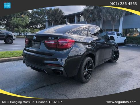 Used 2018 BMW X6 xDrive50i w/ M Sport Package AWD/4WD image 5