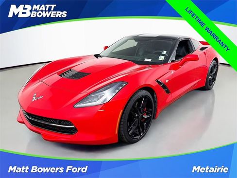 Used 2016 Chevrolet Corvette Stingray Coupe w/ 3LT Preferred Equipment Group RWD image 1