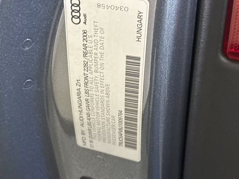 Used 2018 Audi TT 2.0T w/ Technology Package AWD/4WD image 55