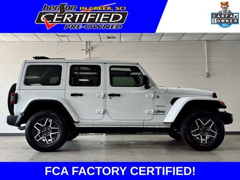 Certified 2024 Jeep Wrangler Sahara image 1